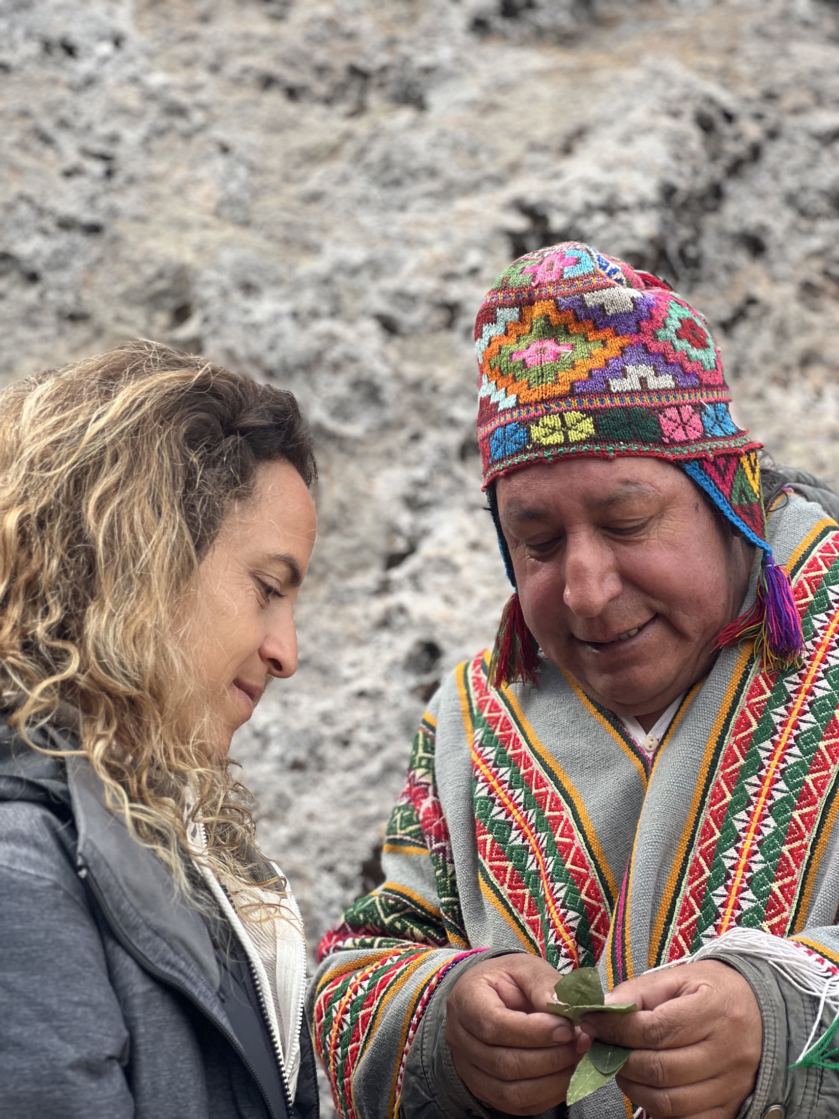 Ritual de inicio en LAB Perú, segundo momento